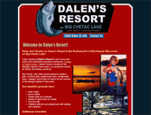 Tablet Screenshot of dalensresort.com